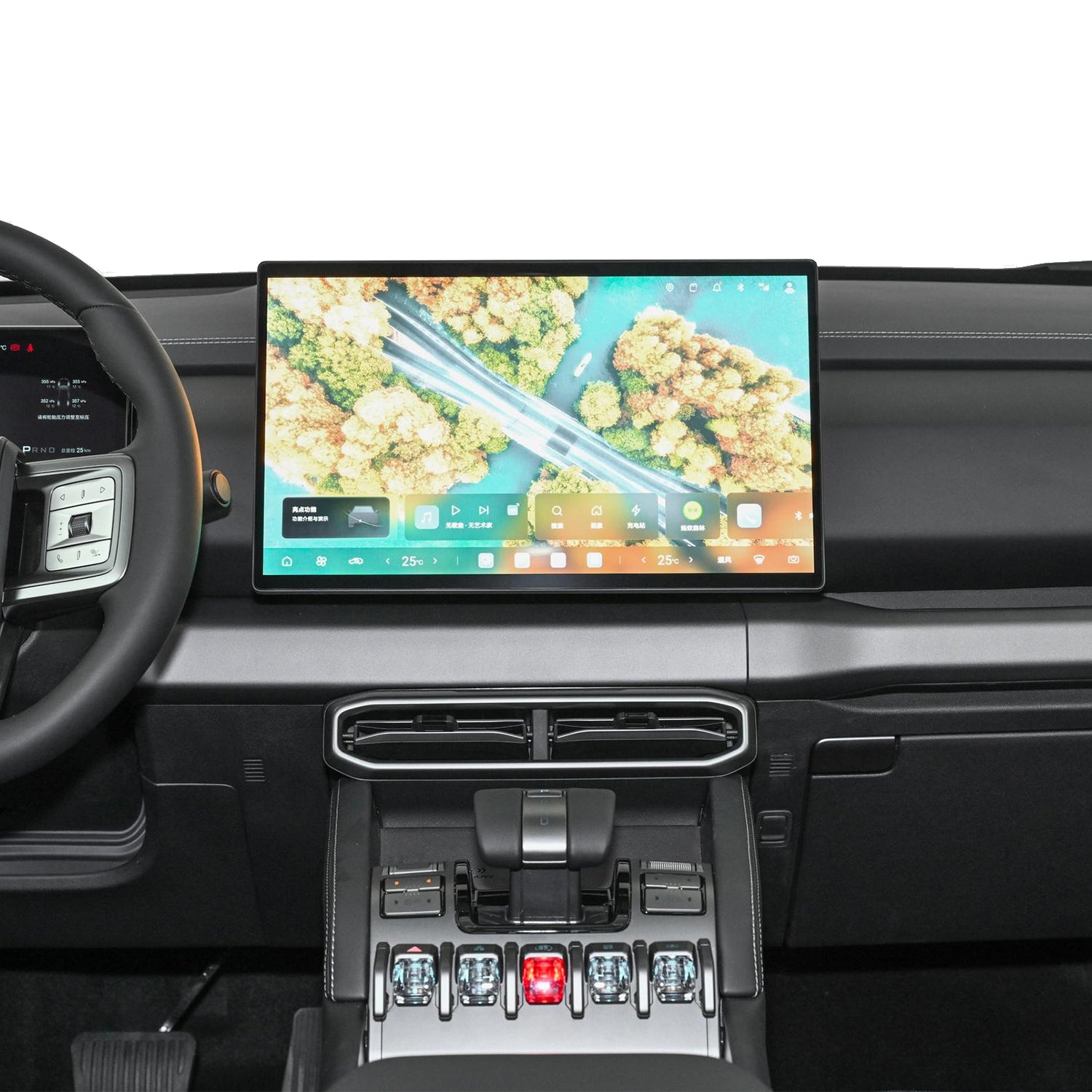 BYD Titanium 3(2025-2026) Matte Anti-Glare Infotainment Screen Protector, Tempered Glass