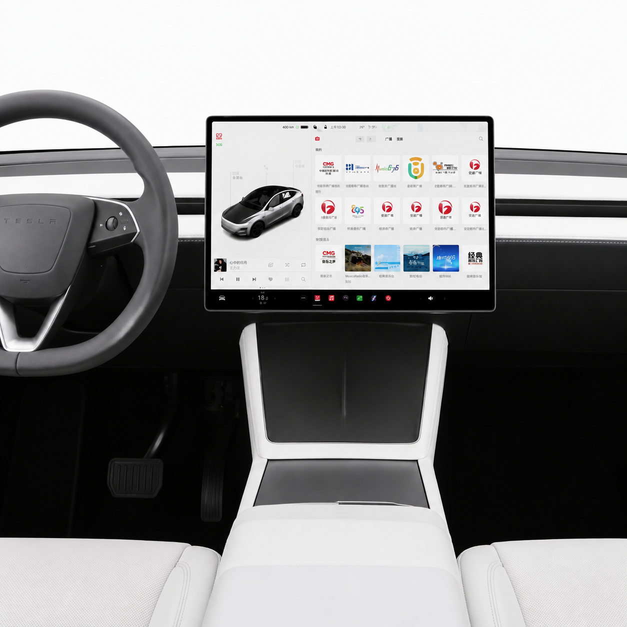 Tesla Model Y（2020-2024） Matte Anti-Glare Screen Protector | Tempered Glass