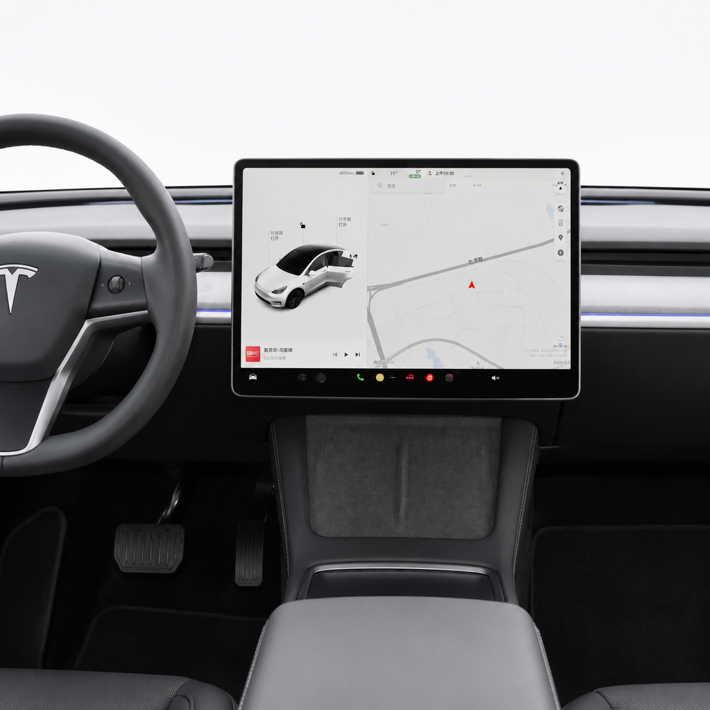Tesla Model Y（2020-2024） Matte Anti-Glare Screen Protector | Tempered Glass
